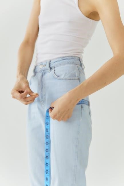 women’s jeans size guide